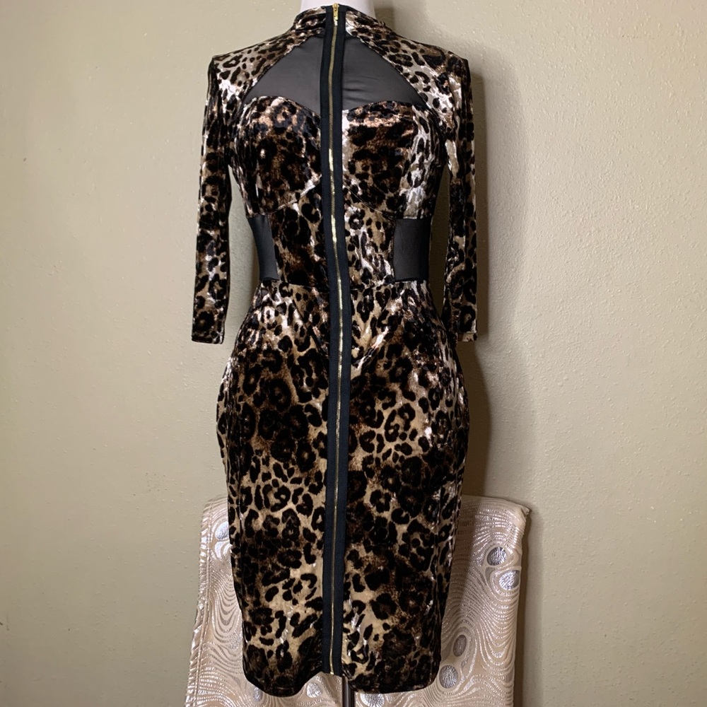 Leopard Print Dress